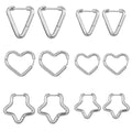 Stainless Steel Stud Earrings — Swuffy