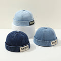 Solid Baby Brimless Hat Denim — Swuffy