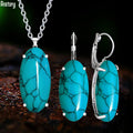 Vintage Eye Shape Pendant Synthetic — Swuffy
