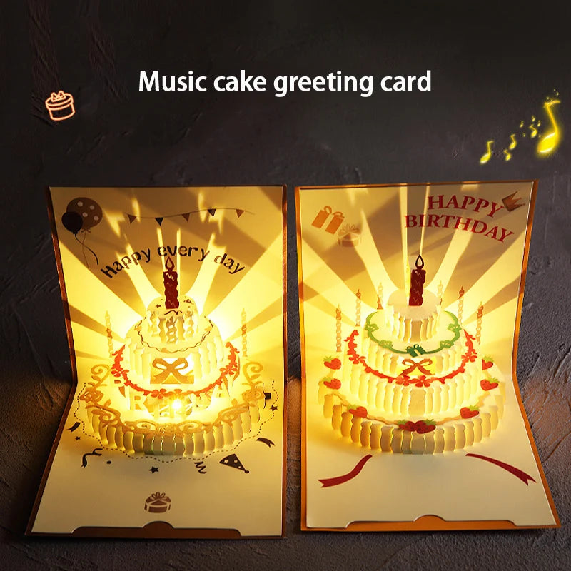 Musical Birthday Greeting Cards Pop — Swuffy