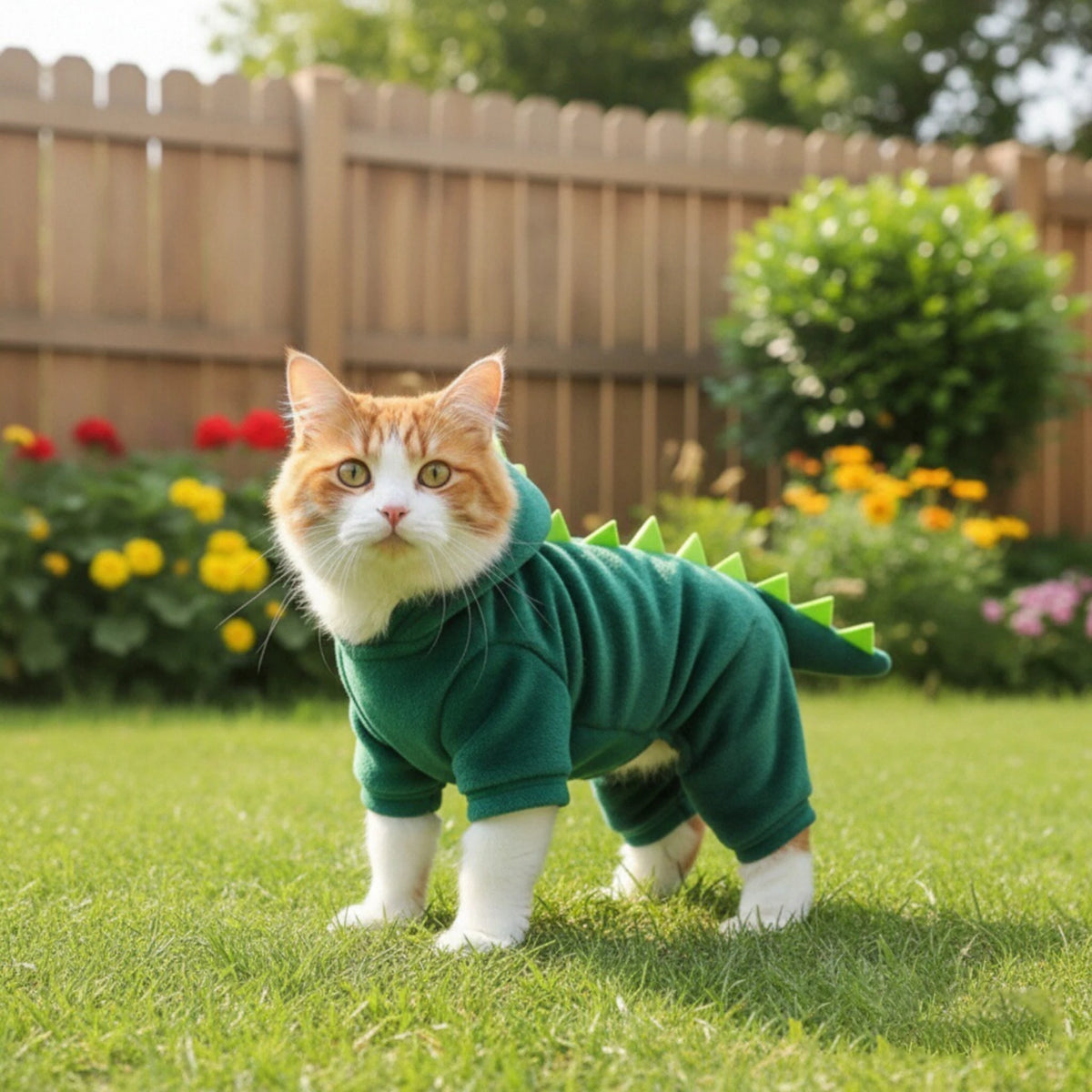 Cozy Dinosaur Cat Clothing Plush — Swuffy