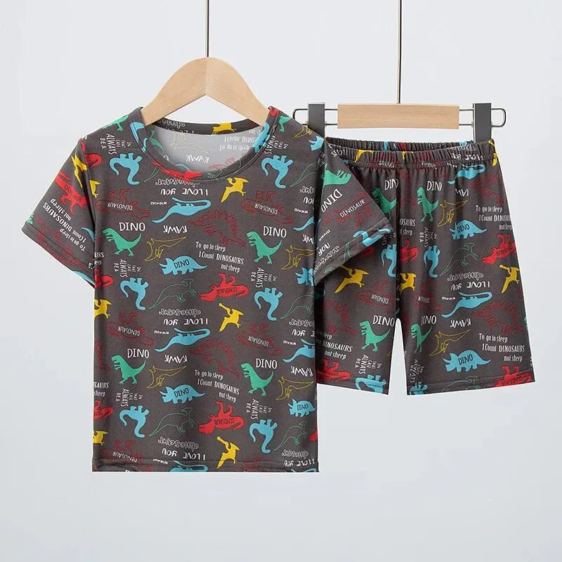 Summer Children Fun Printed Shorts — Swuffy