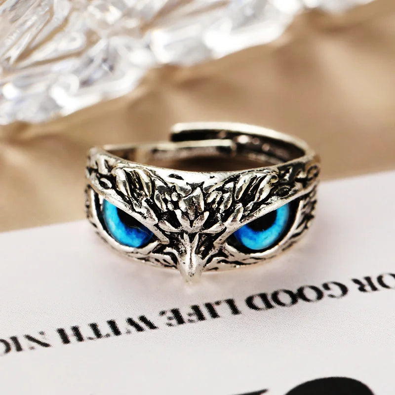 Charm Vintage Owl Ring Animals — Swuffy