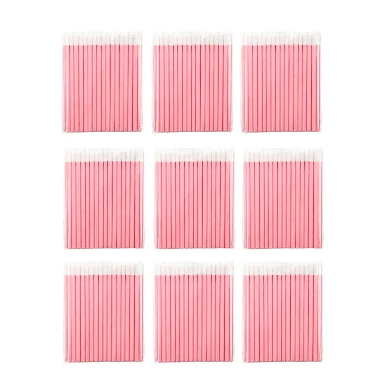 Pink Disposable Lip Brush Full — Swuffy