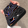Fluorescent Wavy Matte Soft Phone — Swuffy