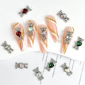 Bear Nail Charms Alloy Holding — Swuffy