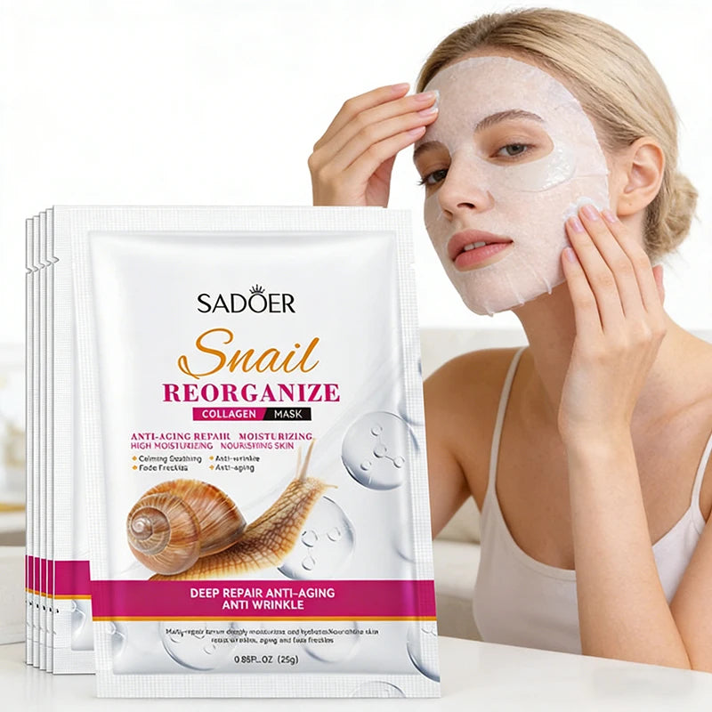Sadoer Snail Collagen Face Mask — Swuffy