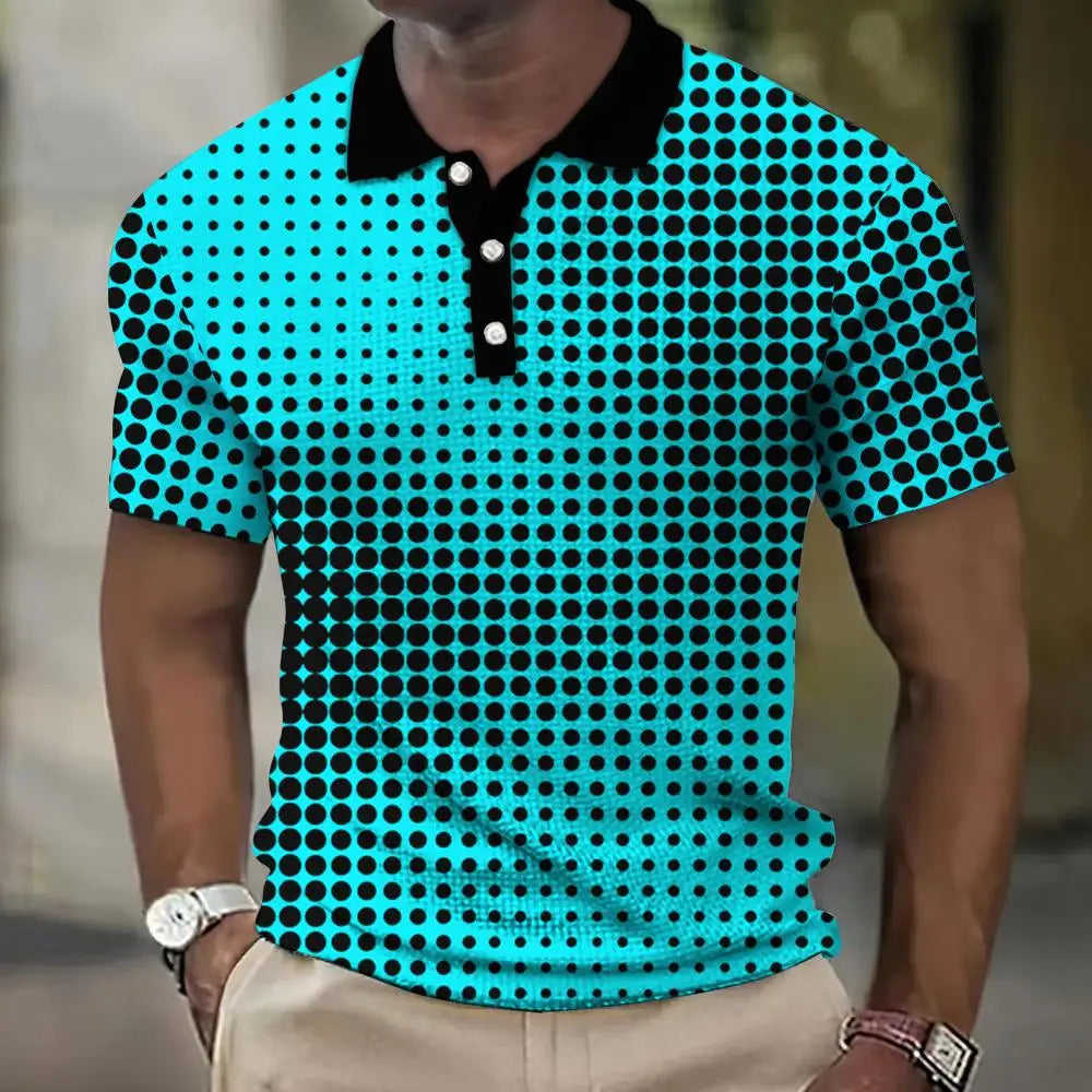 Printed Polo Shirt — Swuffy