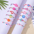 Bracelet Cartoon Children Wooden Beads — Swuffy