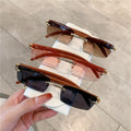 Nuvora Punk Sunglasses Vintage Gradient Trendy Punk Sunglasses — Nuvora