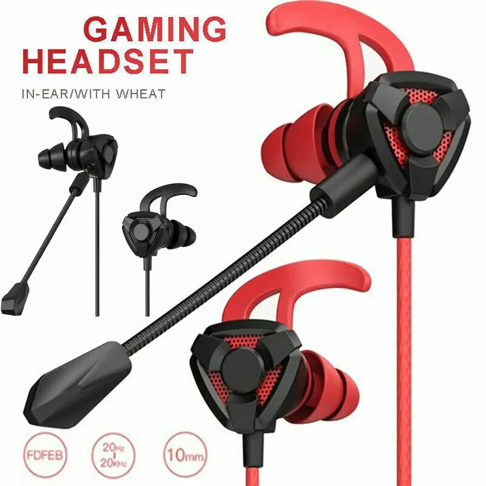 In Ear Sports Headphones Mic — Swuffy