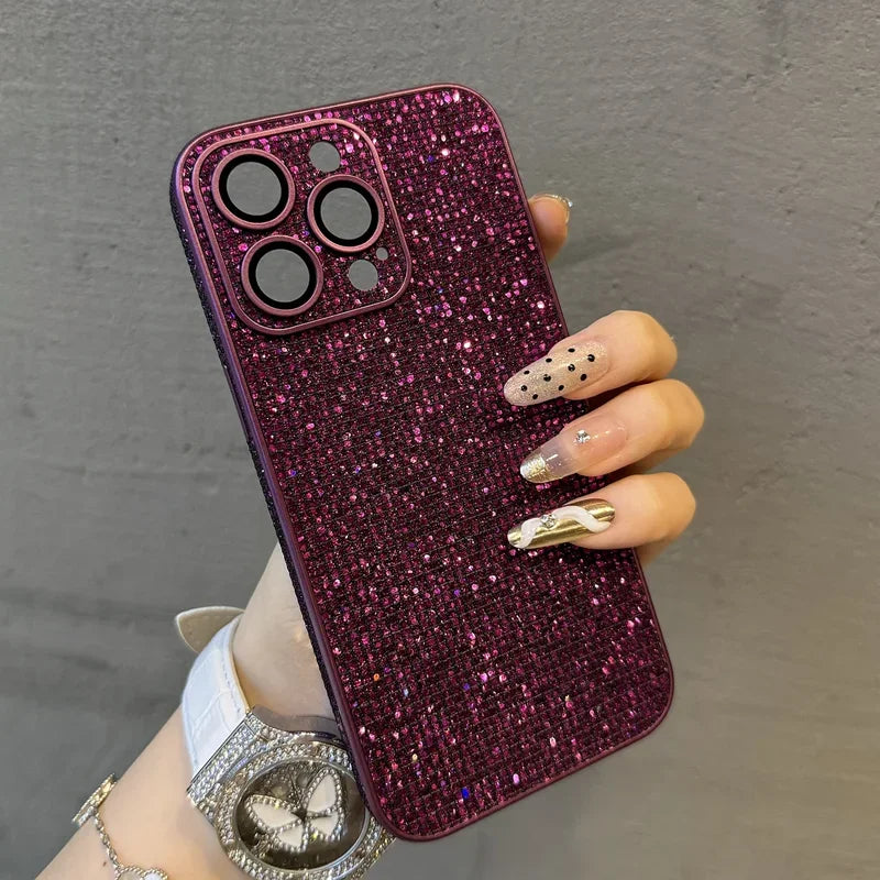 Jewelled Glitter Phone Case Iphone — Swuffy