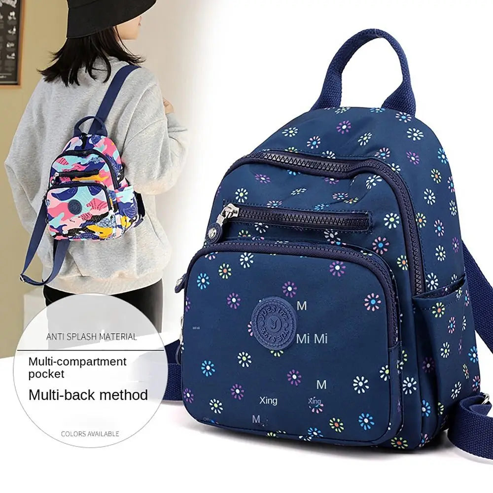 Large Capacity Backpack Small Printing — Swuffy
