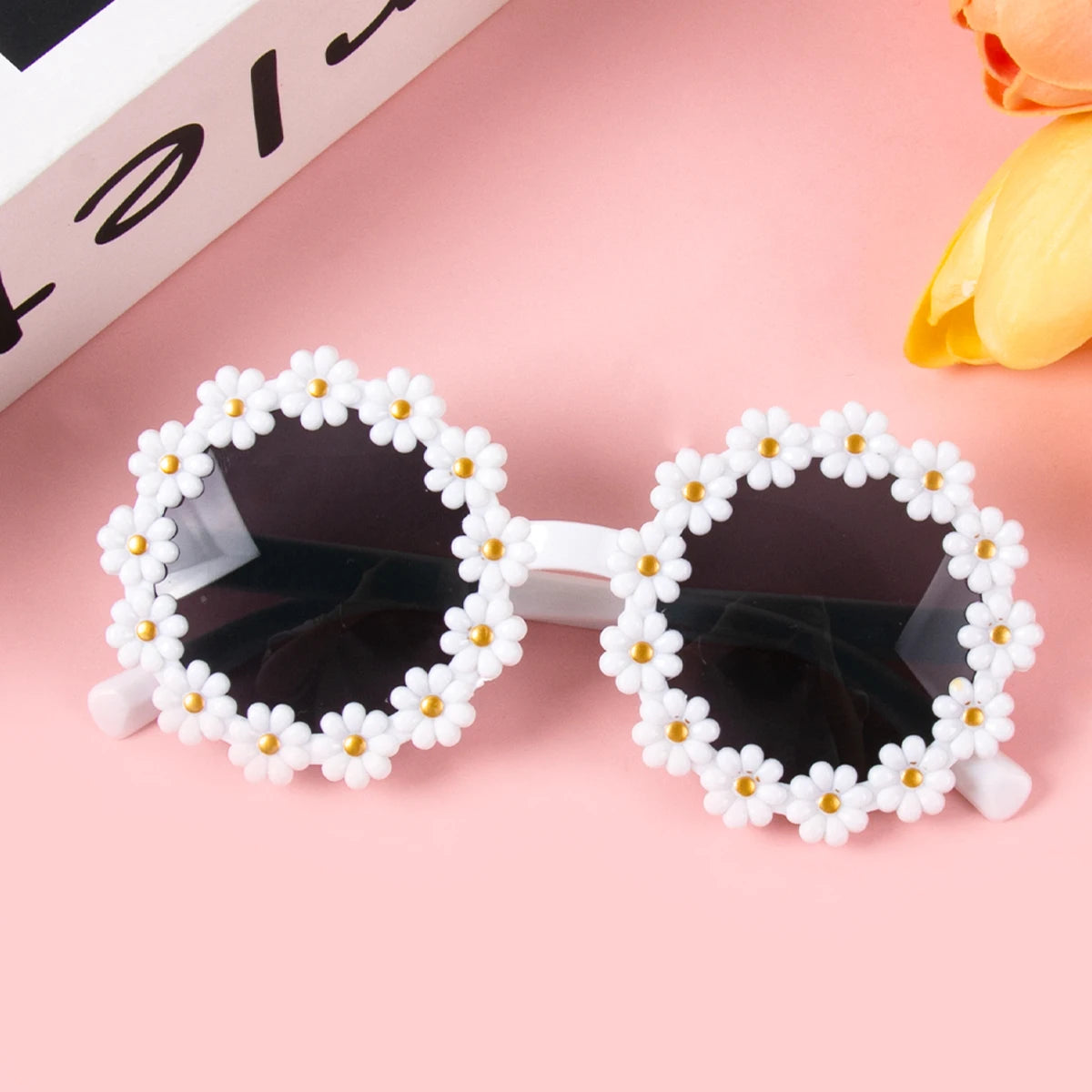 Daisy Flower Sunglasses Photo Glasses — Swuffy