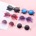 Circular Frame Kids Sunglasses Beach — Swuffy