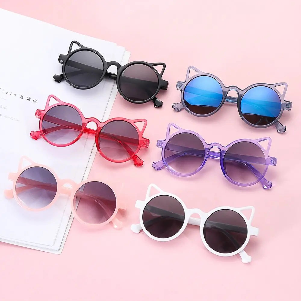 Circular Frame Kids Sunglasses Beach — Swuffy