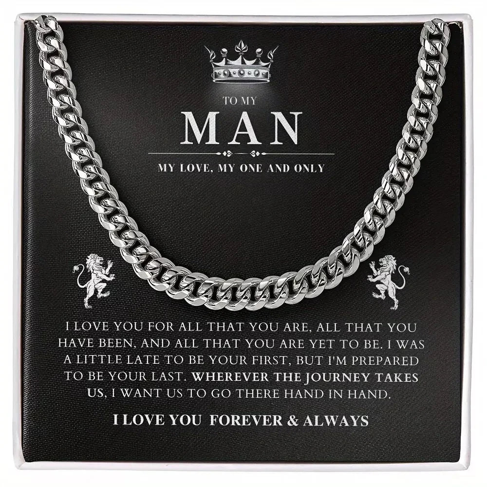 Necklace Cuban Link Birthday Holiday — Swuffy