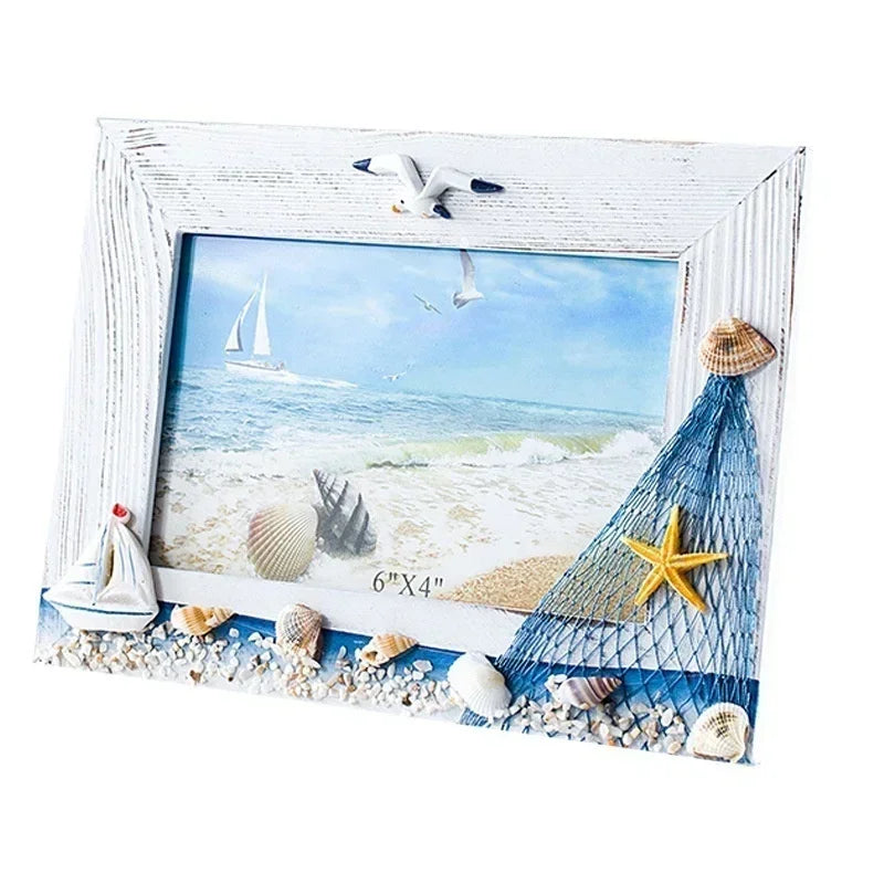 Ocean Photo Frame Summer Shell — Swuffy
