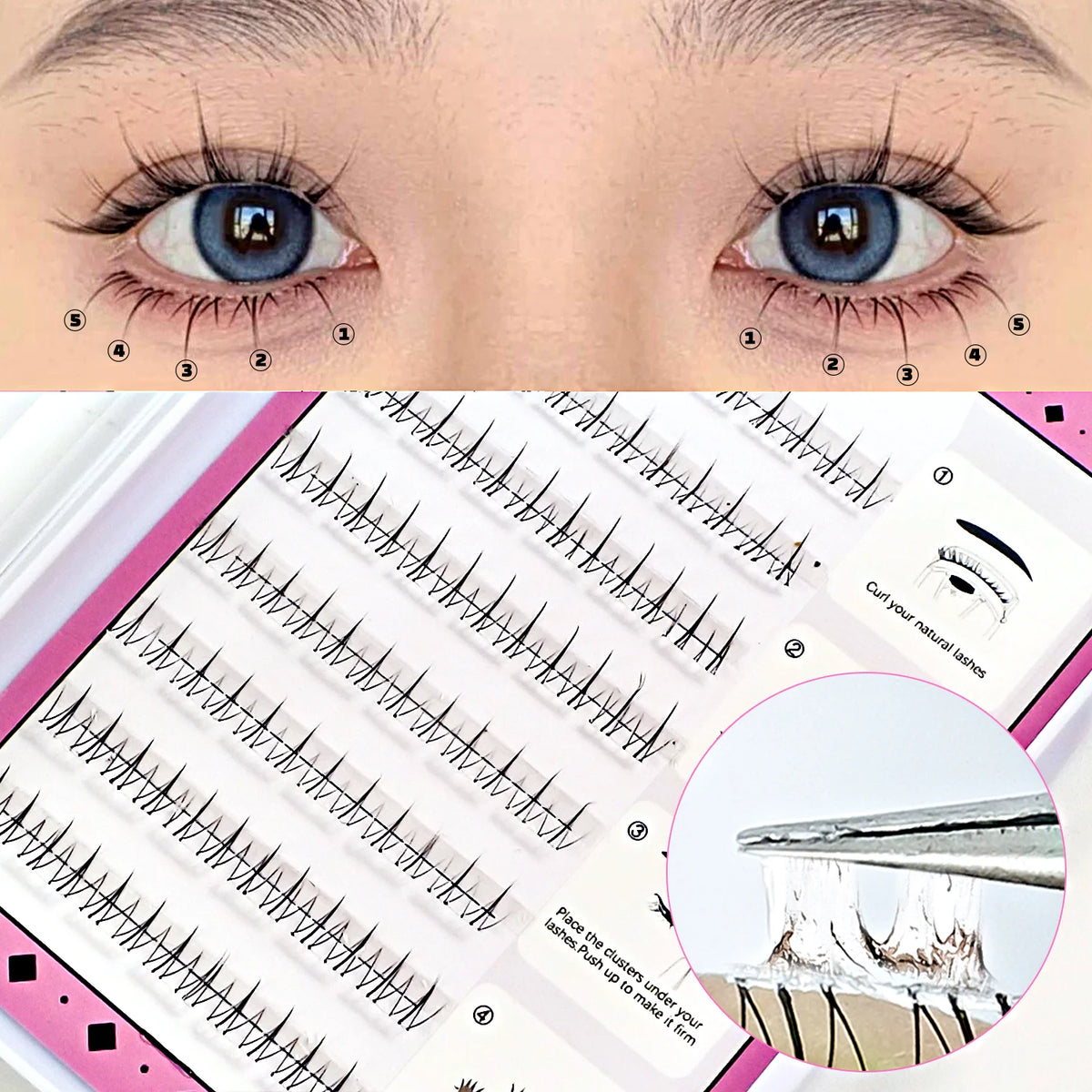 Self Adhesive Bottom Lashes No — Swuffy