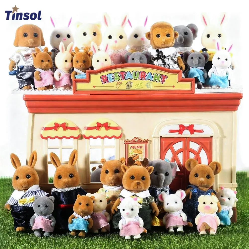 Forest Rabbit Family Figurine Set — Swuffy