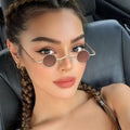 Small Round Sunglasses Ultra Metal — Swuffy