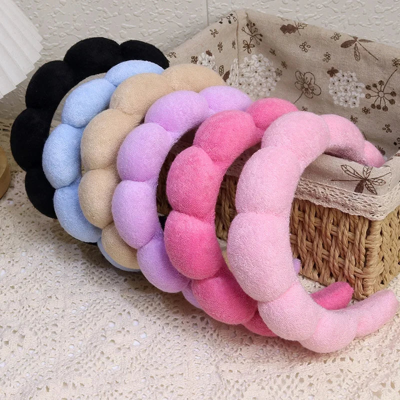 Microfiber Washing Wristbands Scrunchies Puffy — Swuffy