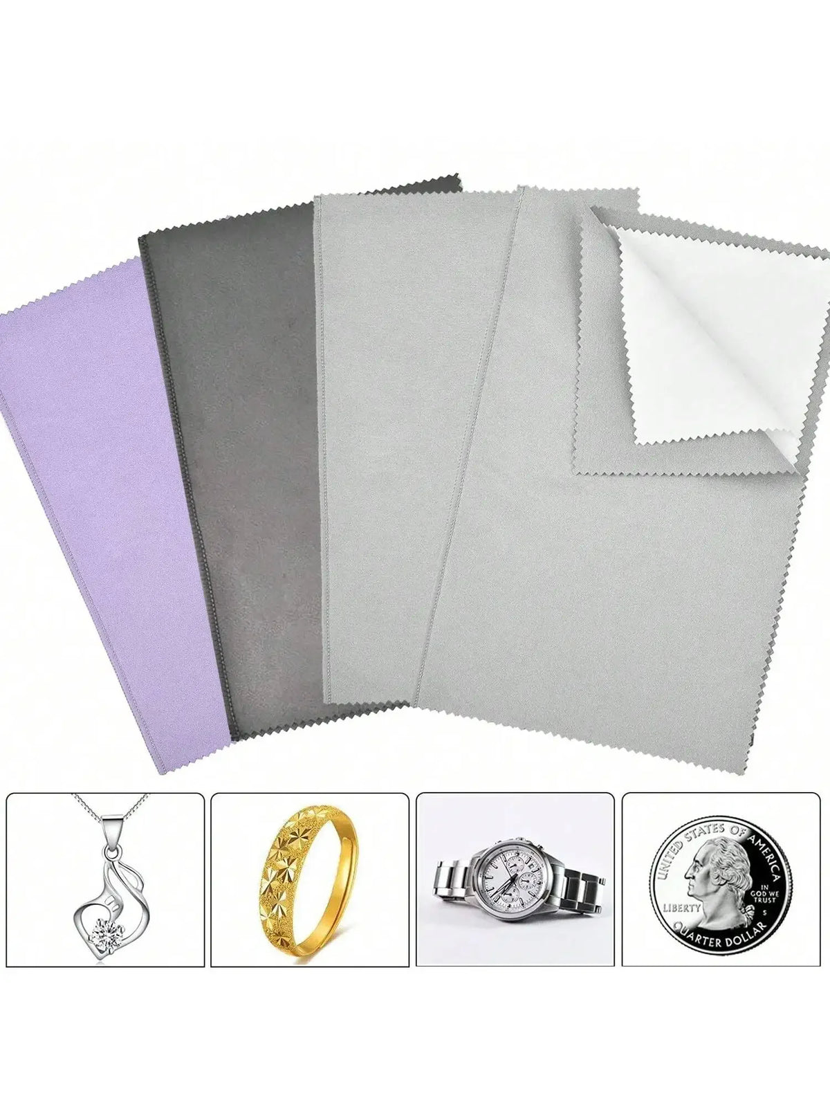 Layer Jewelry Polishing Cleaning Cloth — Swuffy