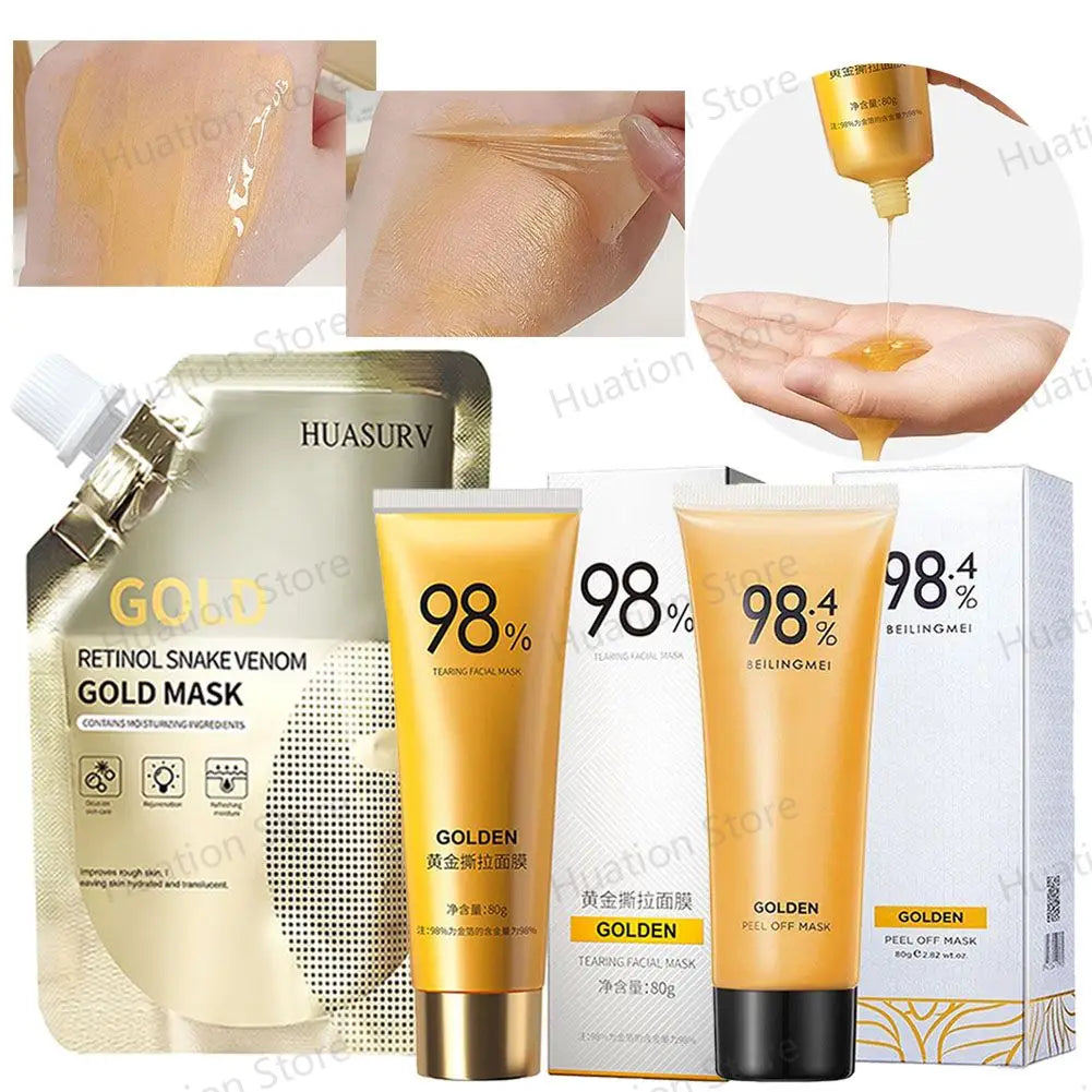 Gold Peel Off Face Mask — Swuffy
