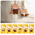 Sleeping Red Panda Keyrchain Kawaii — Swuffy