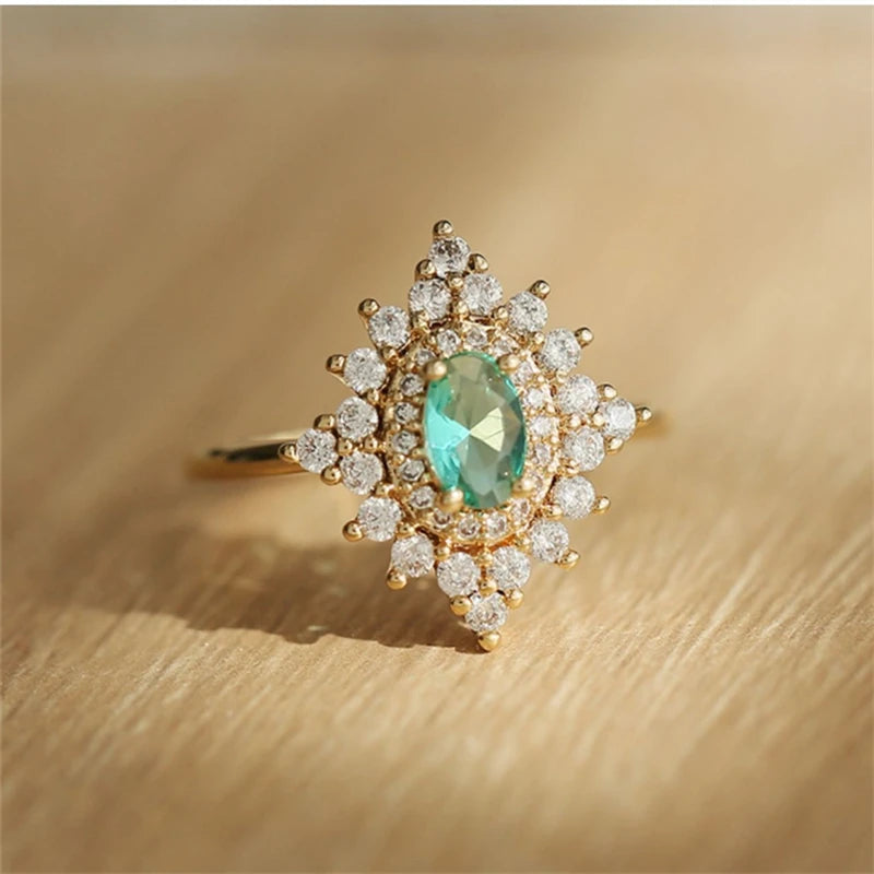 Zircon Geometric Adjustable Ring Stainless — Swuffy