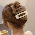 Korean Frosted Large Hair Clips — Swuffy