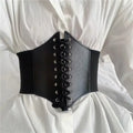 Nuvora Corset Wide Belts Faux Leather Slimming Body — Nuvora