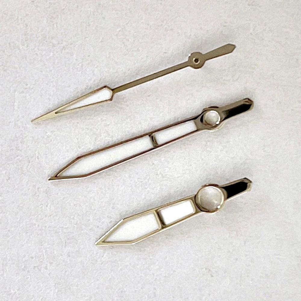Gold Rose Silver Watch Hands — Swuffy