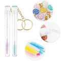 Eyelash Brush Tubes Keychain Reusable — Swuffy