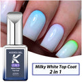 Milky White UV Gel Top Coat — Swuffy