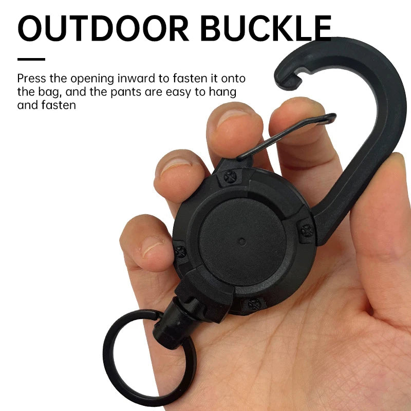 Outdoor Retractable Key Chain Mountaineering — Swuffy