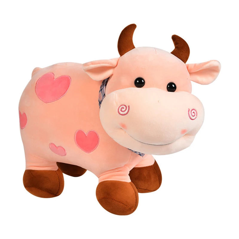 Nuvora Cartoon Cute Cow Plush Toy Soft Animal — Nuvora