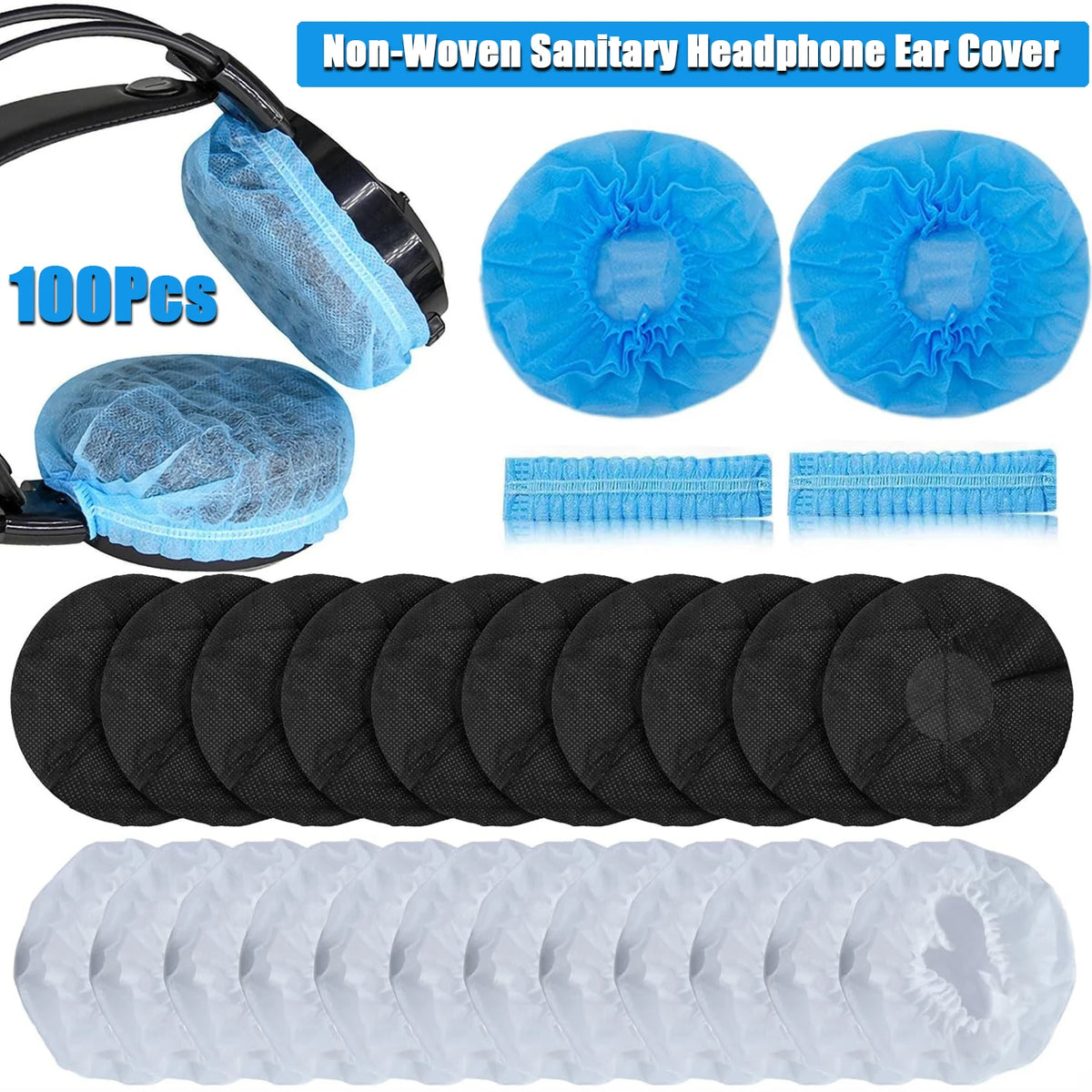 Non Woven Sanitary Headphone Ear — Swuffy