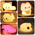 Cat Silicone Night Light USB — Swuffy