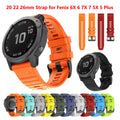 Silicone Strap Garmin Fenix Solar — Swuffy