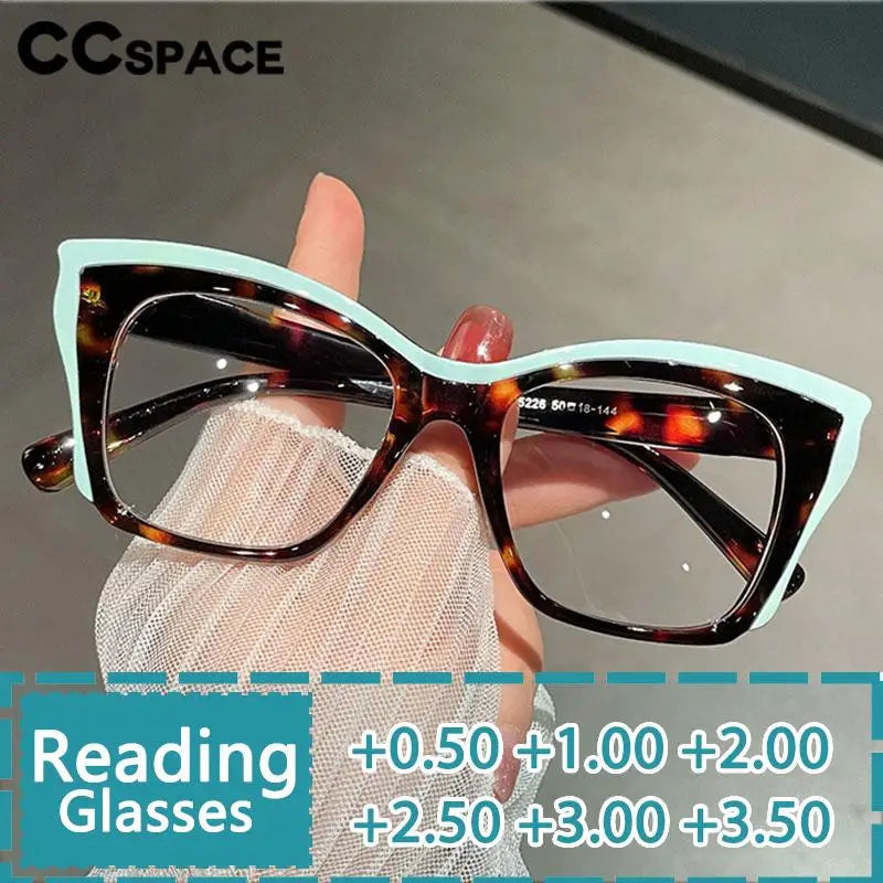 Trendy Blocked Reading Glasses Casual — Swuffy