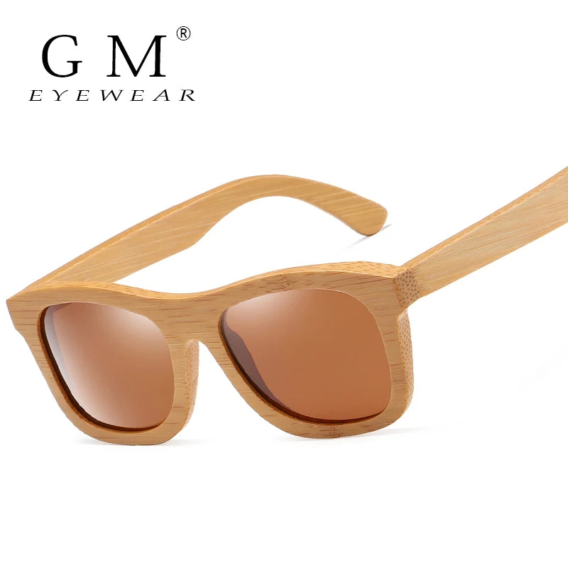 Nuvora Gm - Vintage Bamboo Wood Sunglasses Handmade — Nuvora