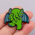 Monster Cthulhu Enamel Pin Cartoon — Swuffy