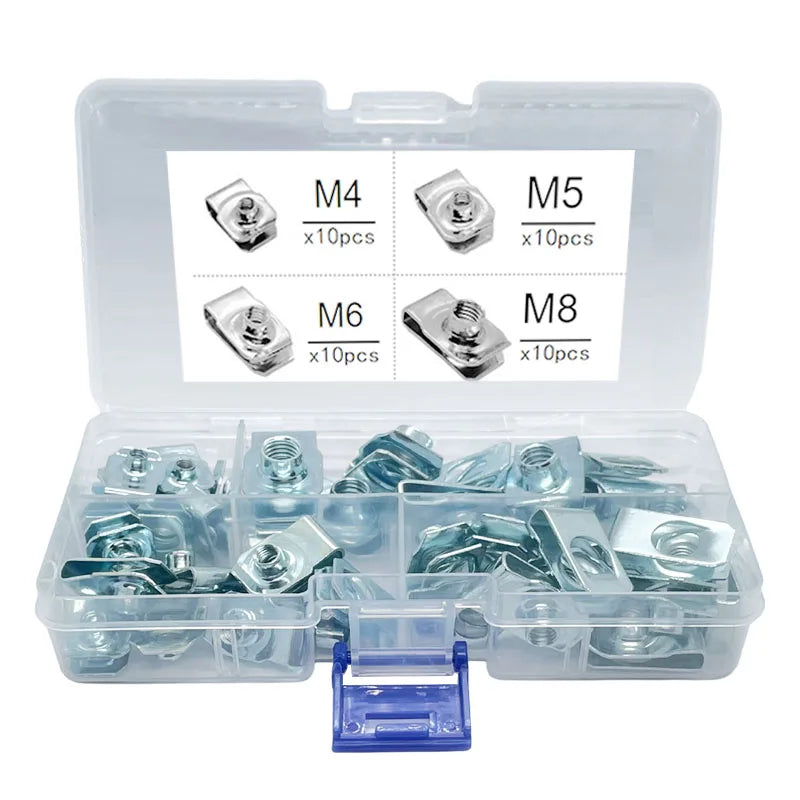 Nuvora Car Leaf Spring Nut M4 M5 M6 — Nuvora