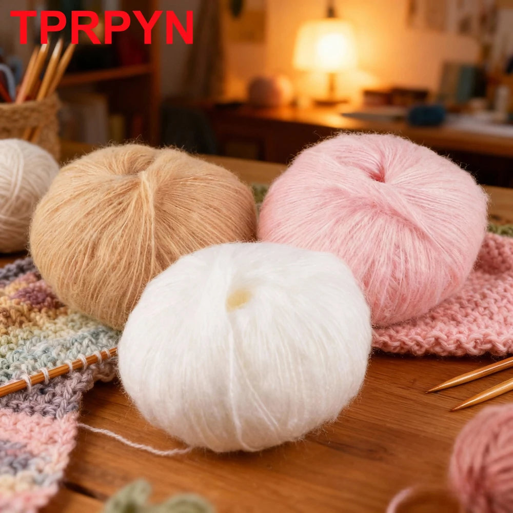 Mohair Yarn Hand Knitting Yarn — Swuffy