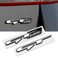 Chrome Car Letters Gt Line — Swuffy