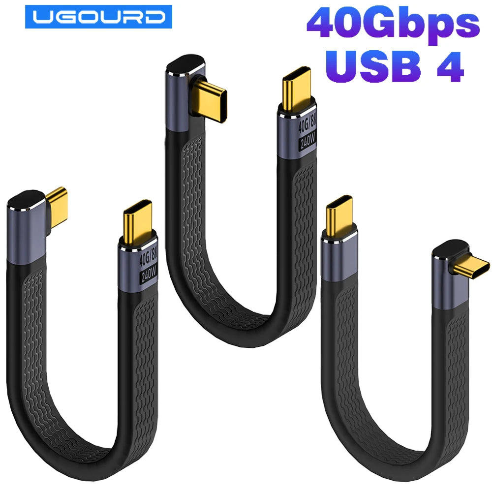 Elbow Short Cable Thunderbolt Type — Swuffy
