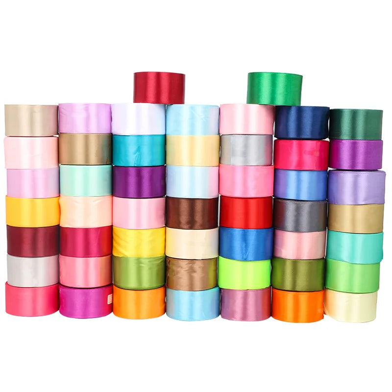 Yards Wedding Ribbons Colored Satin — Swuffy