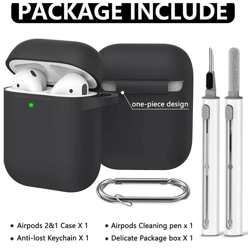Silicone Cases Hook Airpods Protective — Swuffy