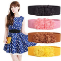 Wide Waist Belt Lace Rose — Swuffy